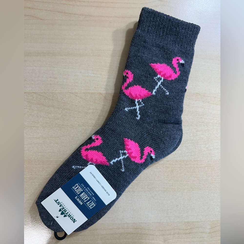 Men’s Aloe Infused Cozy Cabin Socks - NIP/NWT
